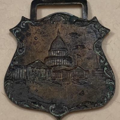 Antique US Capitol ID Badge