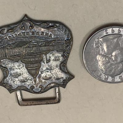 Antique US Capitol ID Badge