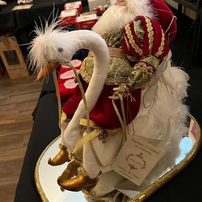 Mark Roberts Santa on Goose