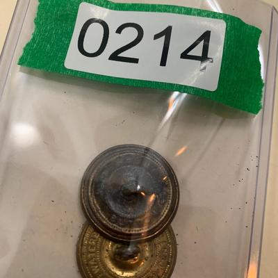 Antique Baltimore Police Uniform Buttons