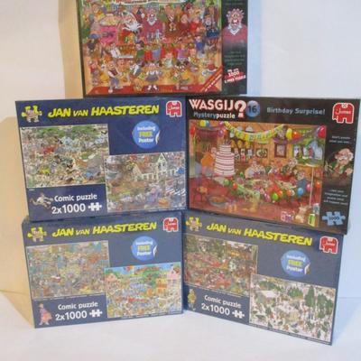 10 - Sealed - Jumbo Jan Van Haasteren & WASGIJ? Puzzles Choice 58
