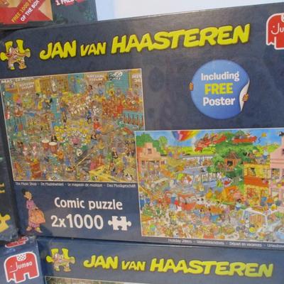 10 - Sealed - Jumbo Jan Van Haasteren & WASGIJ? Puzzles Choice 58