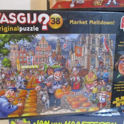 10 - Sealed - Jumbo Jan Van Haasteren & WASGIJ? Puzzles Choice 58