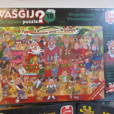 10 - Sealed - Jumbo Jan Van Haasteren & WASGIJ? Puzzles Choice 58