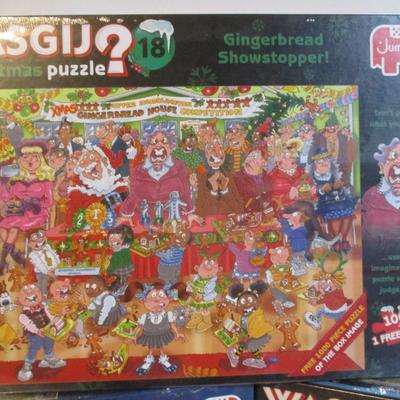 10 - Sealed - Jumbo Jan Van Haasteren & WASGIJ? Puzzles Choice 58