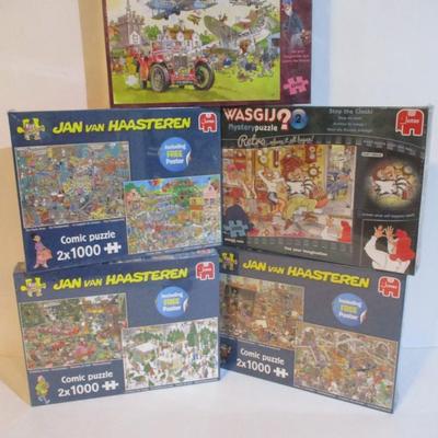 10 - Sealed - Jumbo Jan Van Haasteren & WASGIJ? Puzzles Choice 59/60