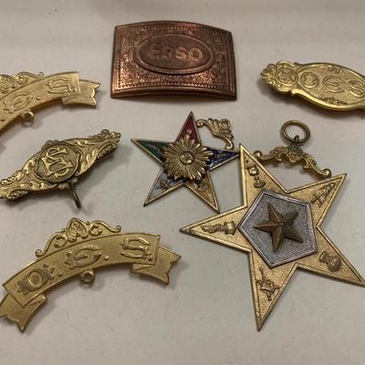 Vintage Eastern Star & Esso Relics