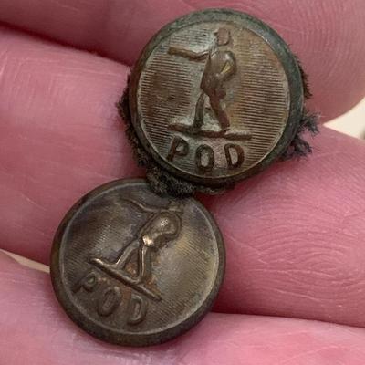 Antique Military Buttons/ Uniform Pins Lot