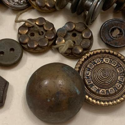 Antique Sewing Buttons Lot