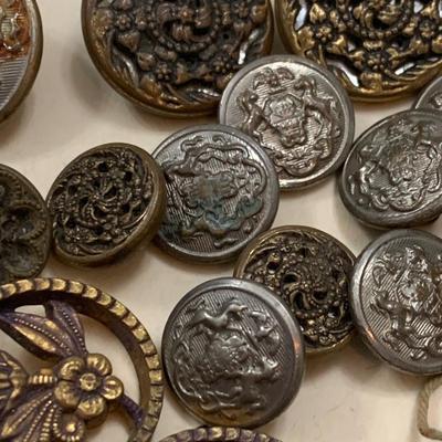 Antique Sewing Buttons Lot