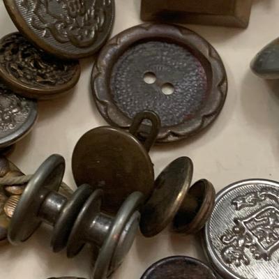 Antique Sewing Buttons Lot