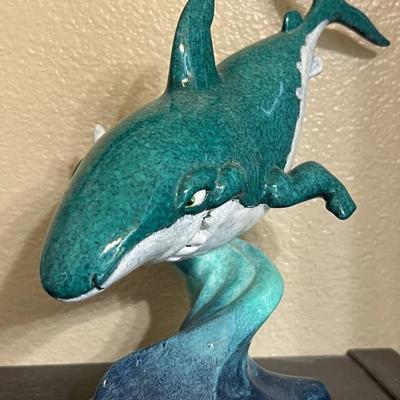 Wyland Sammy the Shark Sculpture