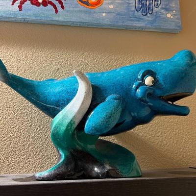 Wyland Spouty Sculpture