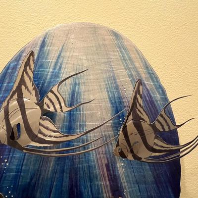 Metal Reef Sculpture