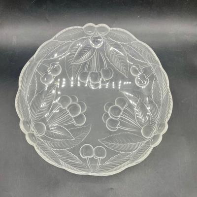 Mikasa Crystal Bountiful Buffet Platter 12 inch Round