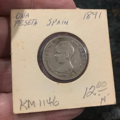Foreign Estate Coin Lot 1890s