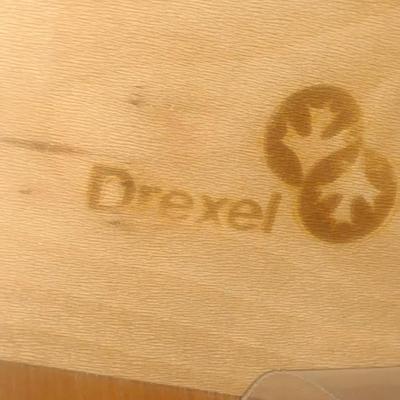 Drexel Six Drawer High Boy Dresser- Measures Approx 39 1/4" x 18 1/2" x 54 1/2" Tall
