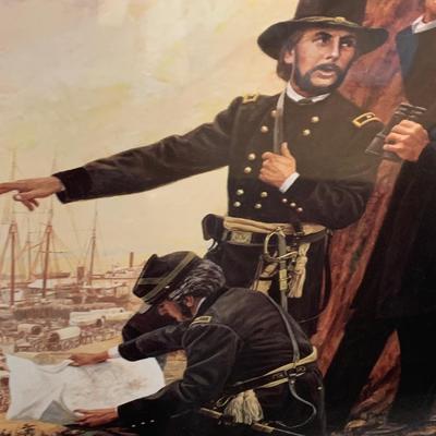 Don Stivers Signed/Numbered “Supporting Victory” City Point VA Civil War Supply Depot