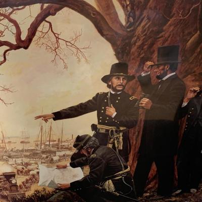 Don Stivers Signed/Numbered “Supporting Victory” City Point VA Civil War Supply Depot