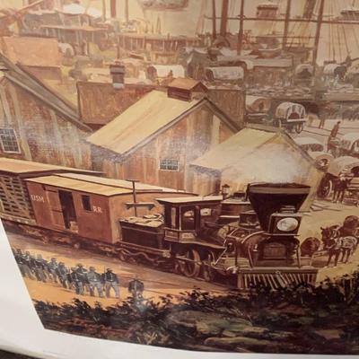 Don Stivers Signed/Numbered “Supporting Victory” City Point VA Civil War Supply Depot