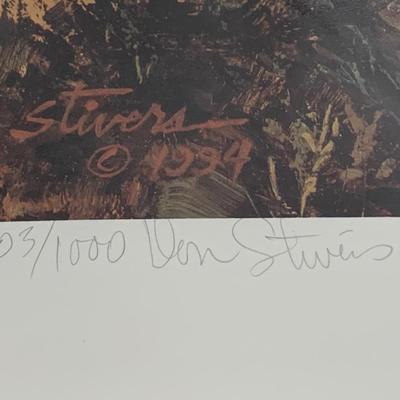 Don Stivers Signed/Numbered “Supporting Victory” City Point VA Civil War Supply Depot