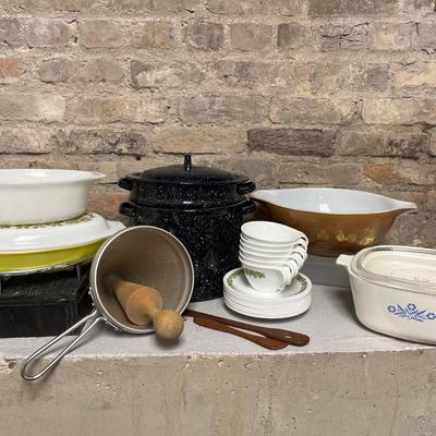 PYREX Corningware Corelle etc