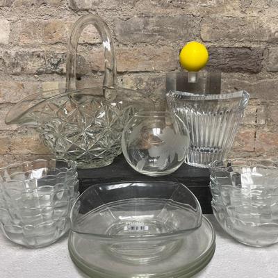 Big lot of crystal/ glass - Orrefors, Mikasa