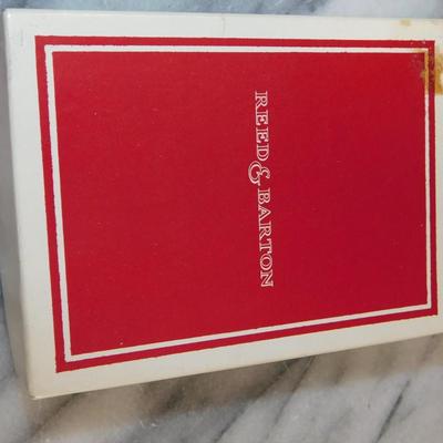 Vintage 1990 Gold-Tone Reed & Barton Sterling Christmas Cross 11.8g
