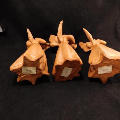 Vintage Terra Cotta Angel Taper Holders 11.5"