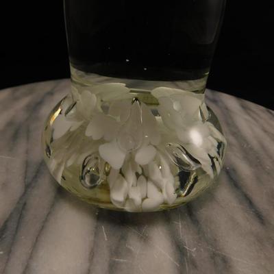 Maude and Bob St. Clair Art Glass Paperweight 5.5"