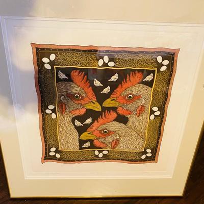 Lot 1: Beautiful Curio Cabinet, Art & More