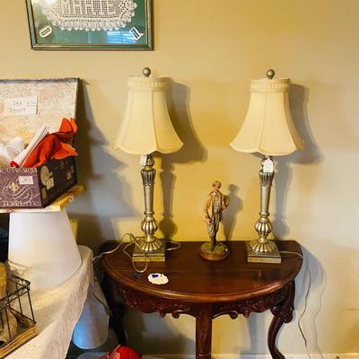 Lot 2: Brown Chair, Linens & More