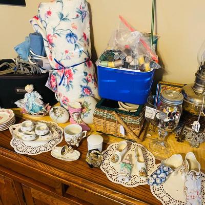 Lot 3: Sewing, Collectibles, Art & More