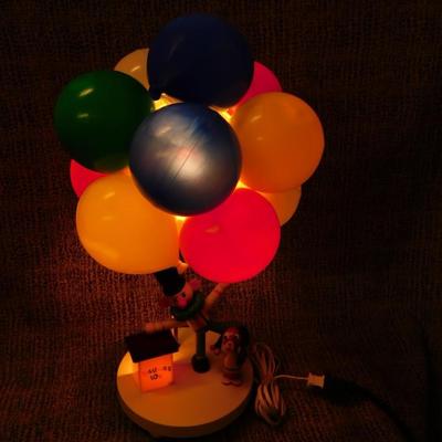 Vintage Clown + Dog Nightlight 19" Balloon Vendor