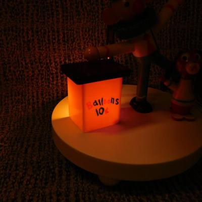 Vintage Clown + Dog Nightlight 19" Balloon Vendor