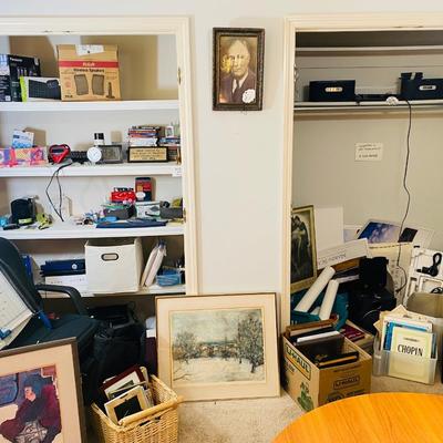 Lot 6: Office supplies, Art, and more