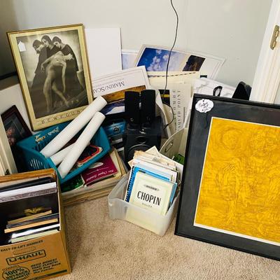 Lot 6: Office supplies, Art, and more