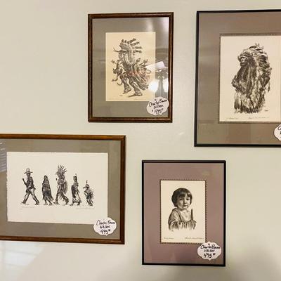 Lot 8: Charles Banks Wilson (4 pcs) Center