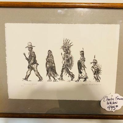 Lot 8: Charles Banks Wilson (4 pcs) Center