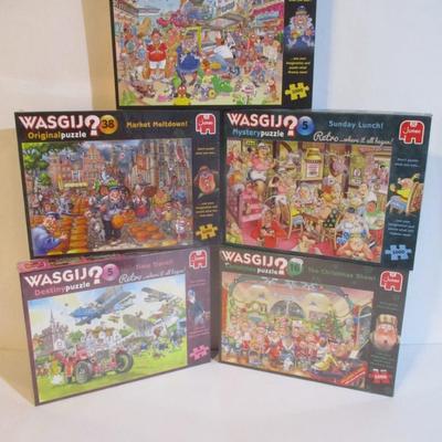 4 - Sealed - 1 Opened - Jumbo WASGIJ? Puzzles Choice 62
