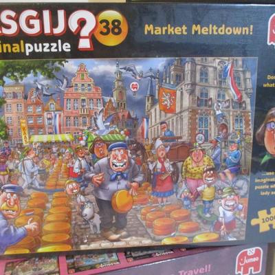 4 - Sealed - 1 Opened - Jumbo WASGIJ? Puzzles Choice 62