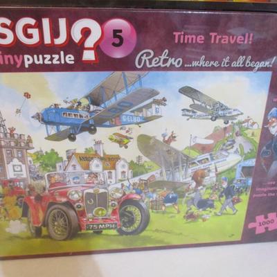 4 - Sealed - 1 Opened - Jumbo WASGIJ? Puzzles Choice 62