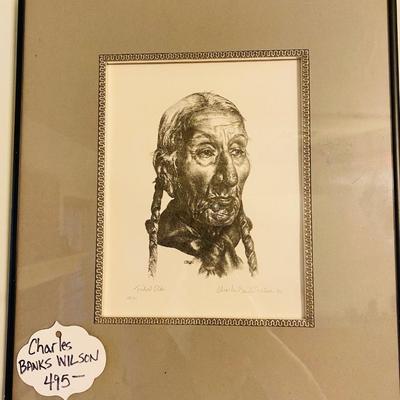 Lot 9: Charles Banks Wilson (4 pcs) Left Side