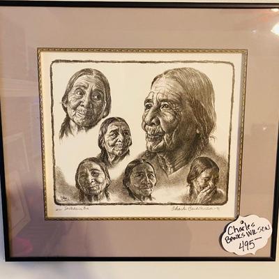 Lot 9: Charles Banks Wilson (4 pcs) Left Side