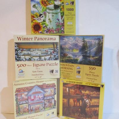 10 Sealed - Scenic Puzzles Choice 69/70 (See All Pictures)