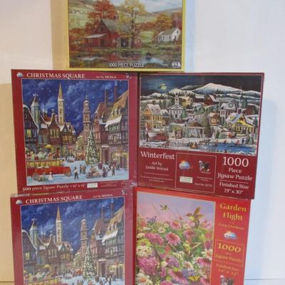 10 Sealed - Scenic Puzzles Choice 66 (See All Pictures)