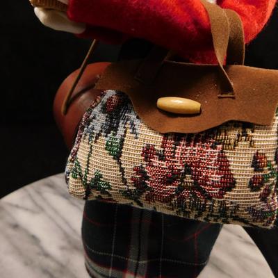 Lot of 3 Byers Choice Carolers 12.5"/10"