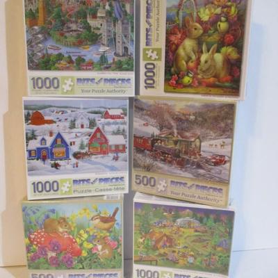 11 Sealed - Scenic Puzzles (See All Pictures)