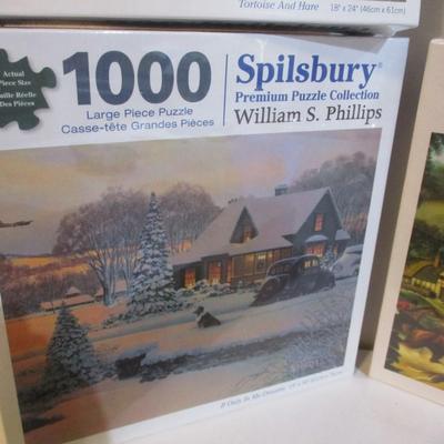 12 Sealed - Scenic Puzzles (See All Pictures)