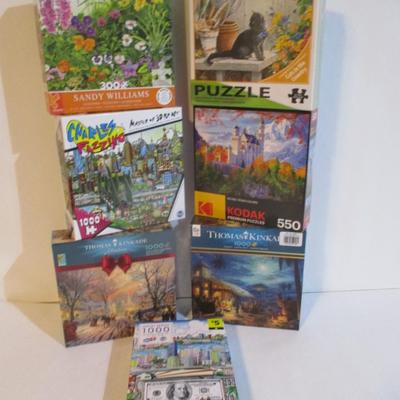 12 Sealed - Scenic Puzzles (See All Pictures)